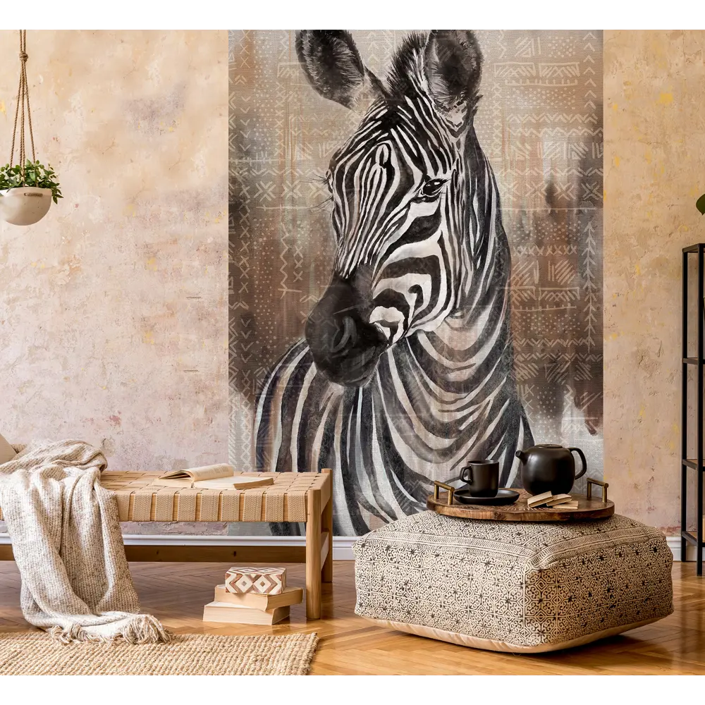 Фотообои Африканский мотив флизелиновые, 200x270 см, L13-253 FBRUSH 3D FLIZART STLM-2090843 - Вид №1