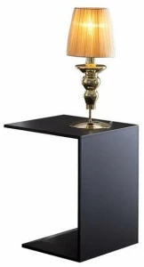 Chaarme Letti Прямоугольная прикроватная тумбочка из кожи