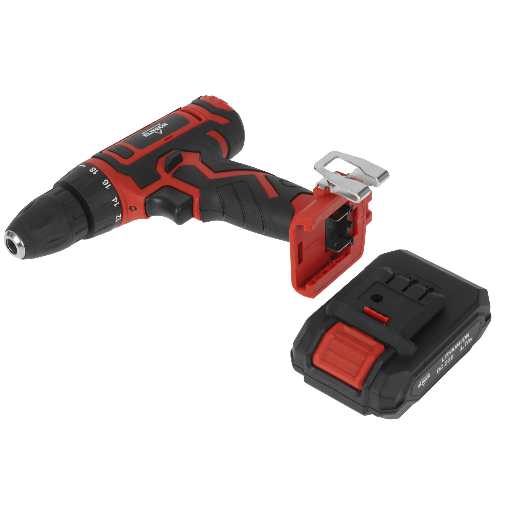 Дрель-шуруповерт Elitech ДМ ДА 202СЛ 9017149 STDN-0144929 - Вид №5