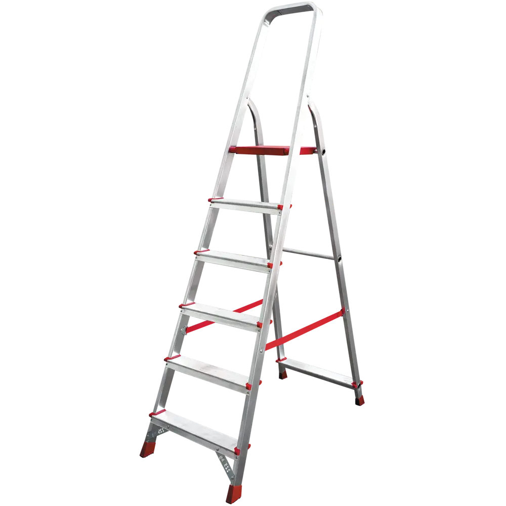 Стремянка Новая Высота Артель 3110 - 6-ступенчатая алюминиевая лестница для дома 82695047 STLM-0034312
