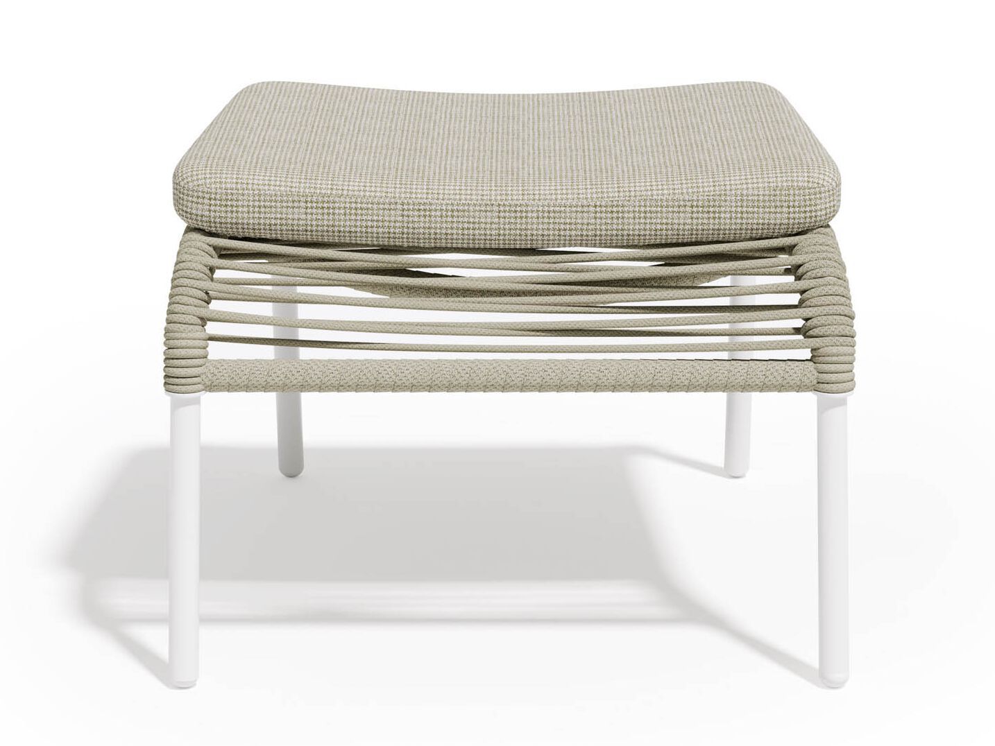 Алюминиевая и веревочная прямоугольная Садовая подставка для ног Atmosphera Pleasure .25 ARCH-00150498 - Вид №6