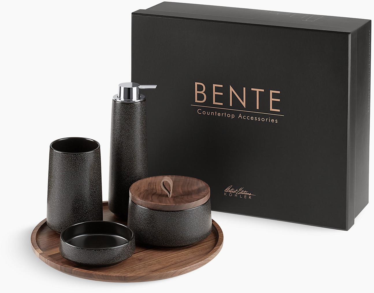 KOHLER Набор из пяти аксессуаров Bente , Ebony Pearl K-29590-TB2-HB1  - Вид №2