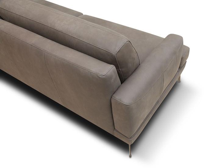 Rossini Sofas Секционный угловой диван в коже Just sun-id-1408925 - Вид №3