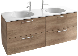 EB2526-R6-E10 Тумба под столешницу 140 см, 4 ящика, белая ручка JACOB DELAFON ODÉON RIVE GAUCHE