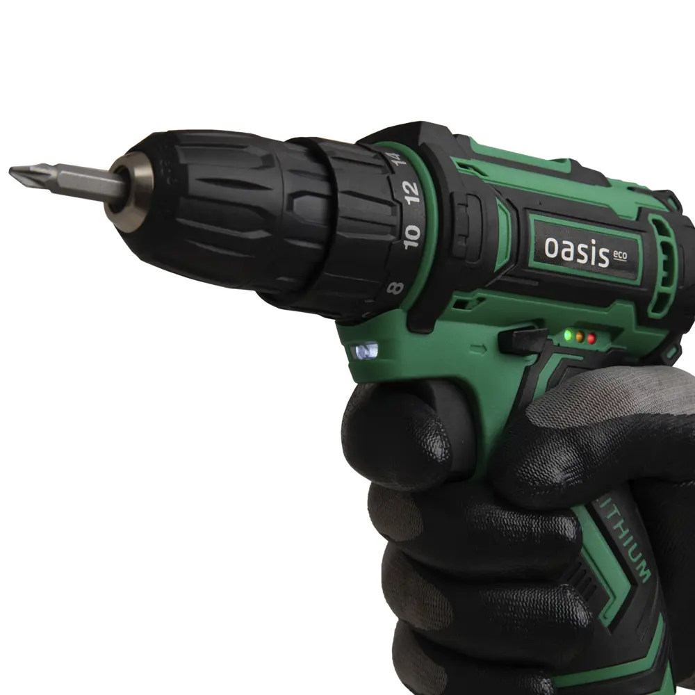 Аккумуляторный шуруповерт Oasis Eco ASB-12S с двойной батареей 89372824 STLM-0840715 - Вид №9