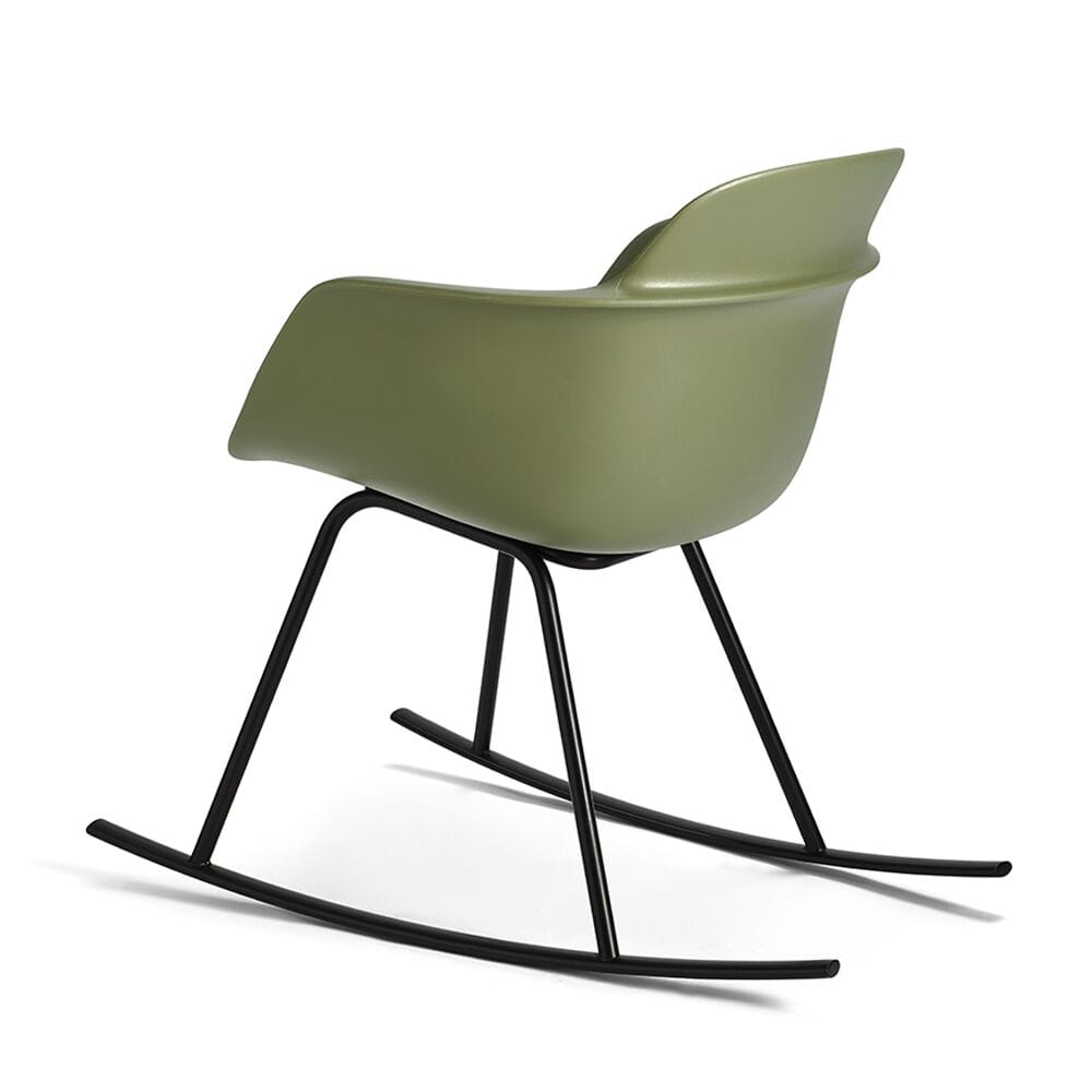 Кресло-качалка из полипропилена с подлокотниками Infiniti Sicla ARCH-00119720