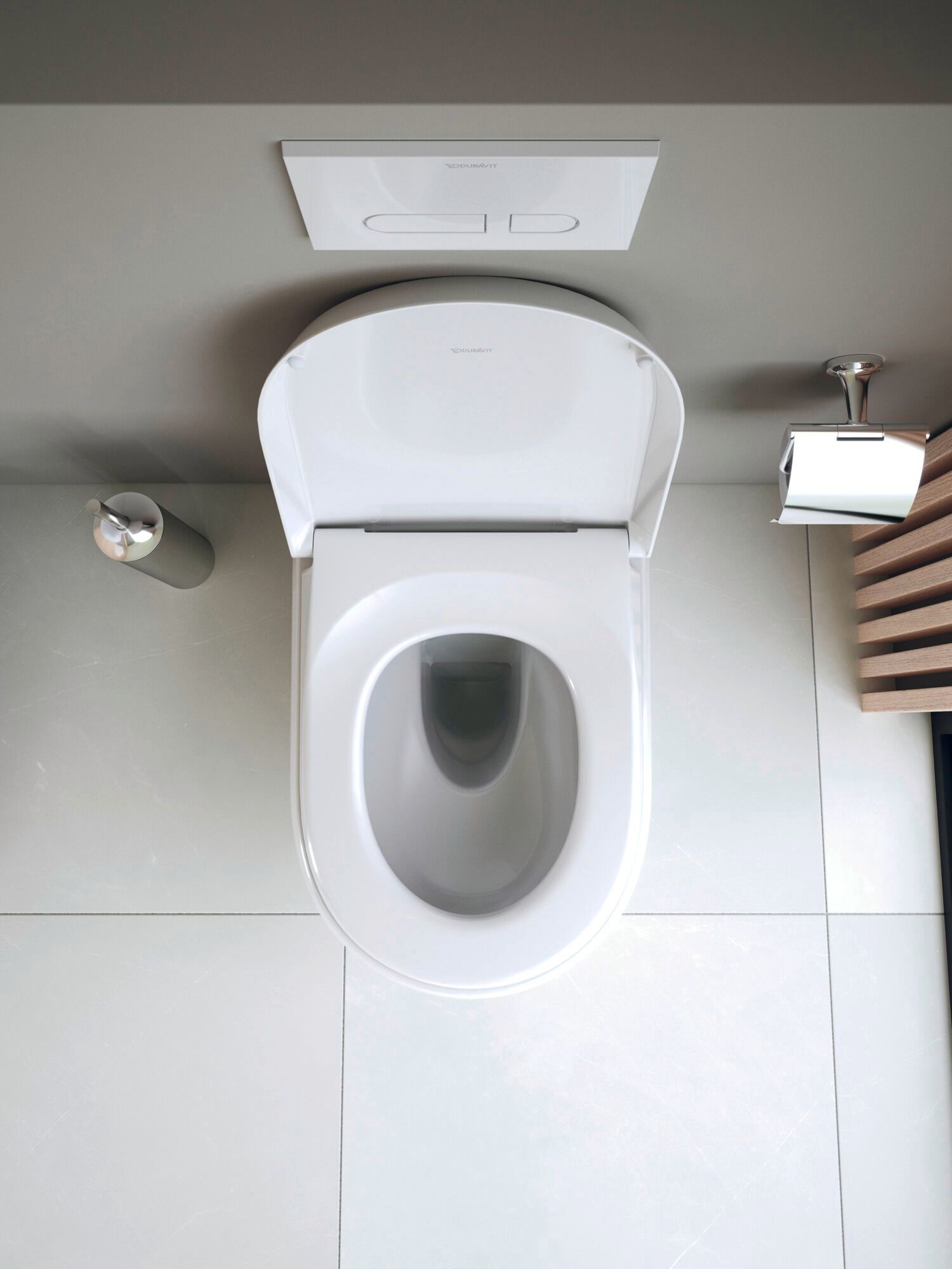 Керамический туалет без пола Duravit Qatego ARCH-00099309 - Вид №5