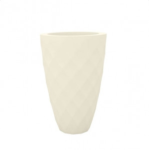073141 Кашпо Nano матовое Ecru 36см Vondom Vases