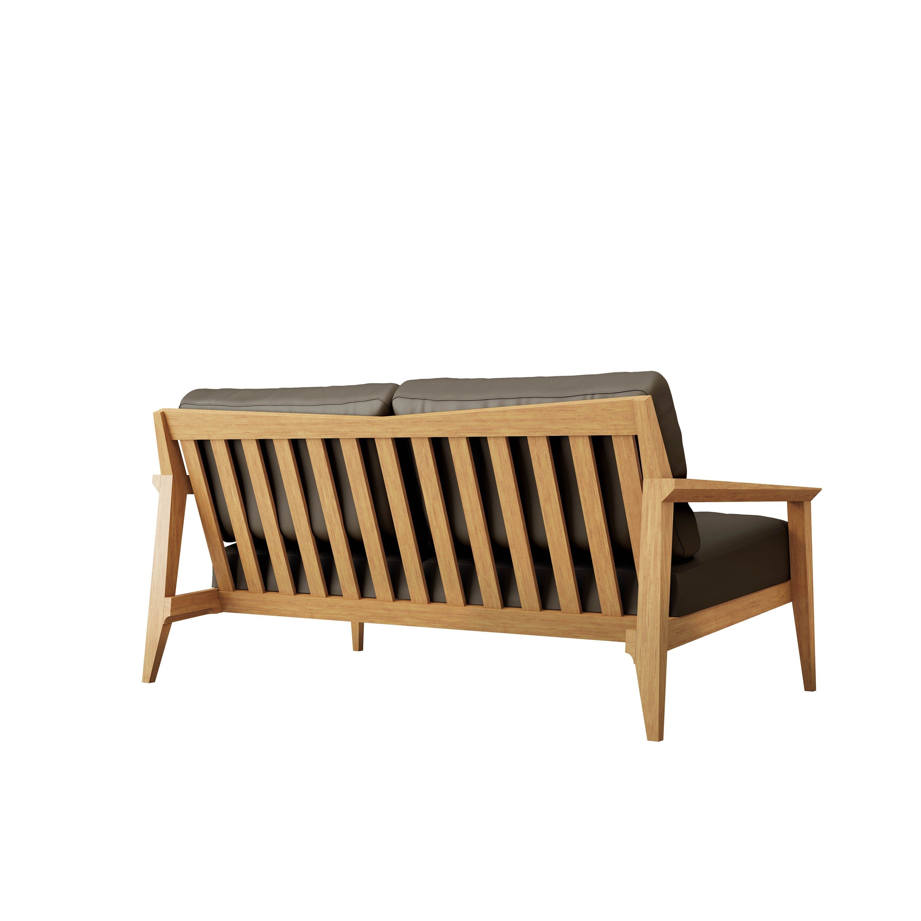 2-местный кожаный диван Case Stanley ARCH-00069193 - Вид №2