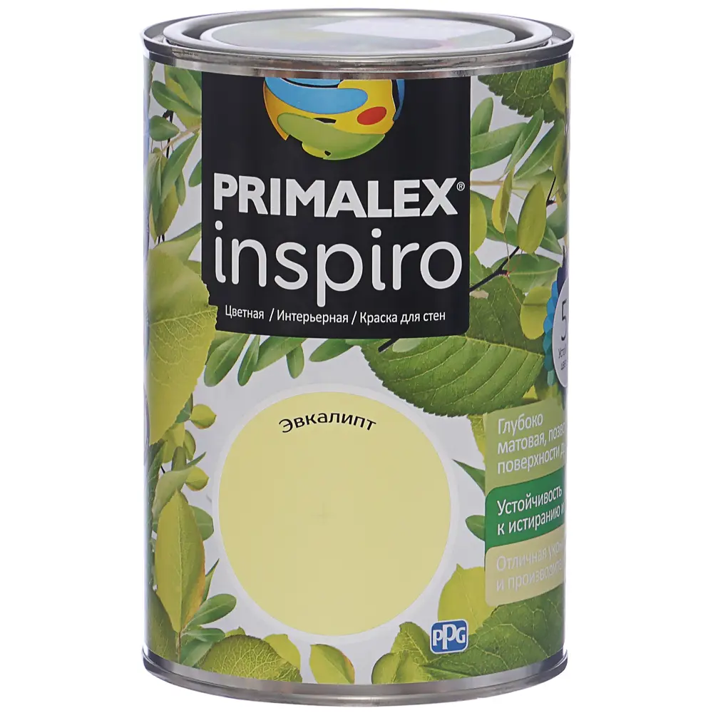 Краска Primalex Inspiro 1 л Эвкалипт STLM-2156464 - Вид №1