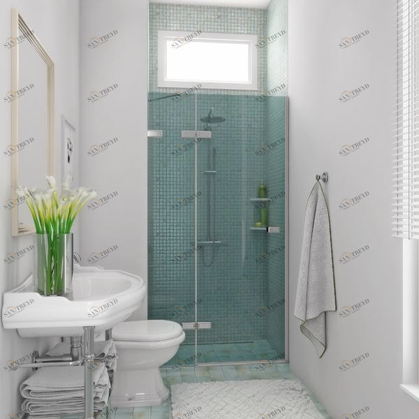 Душевая дверь в нишу 120x200 GK-862A стекло прозрачное 6 мм GUTEWETTER TREND DOOR 120X200GK862A