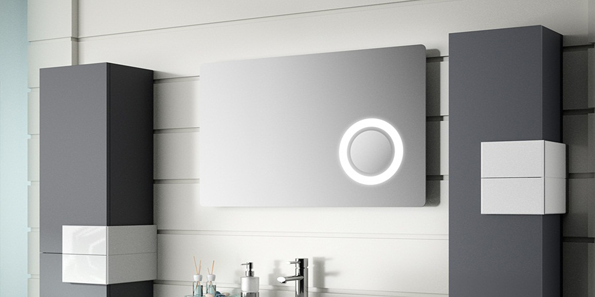 КОМПЛЕКТ МЕБЕЛИ CRONOS 100 СМ MATT GREY/WHITE SALGAR 21798 - Вид №1