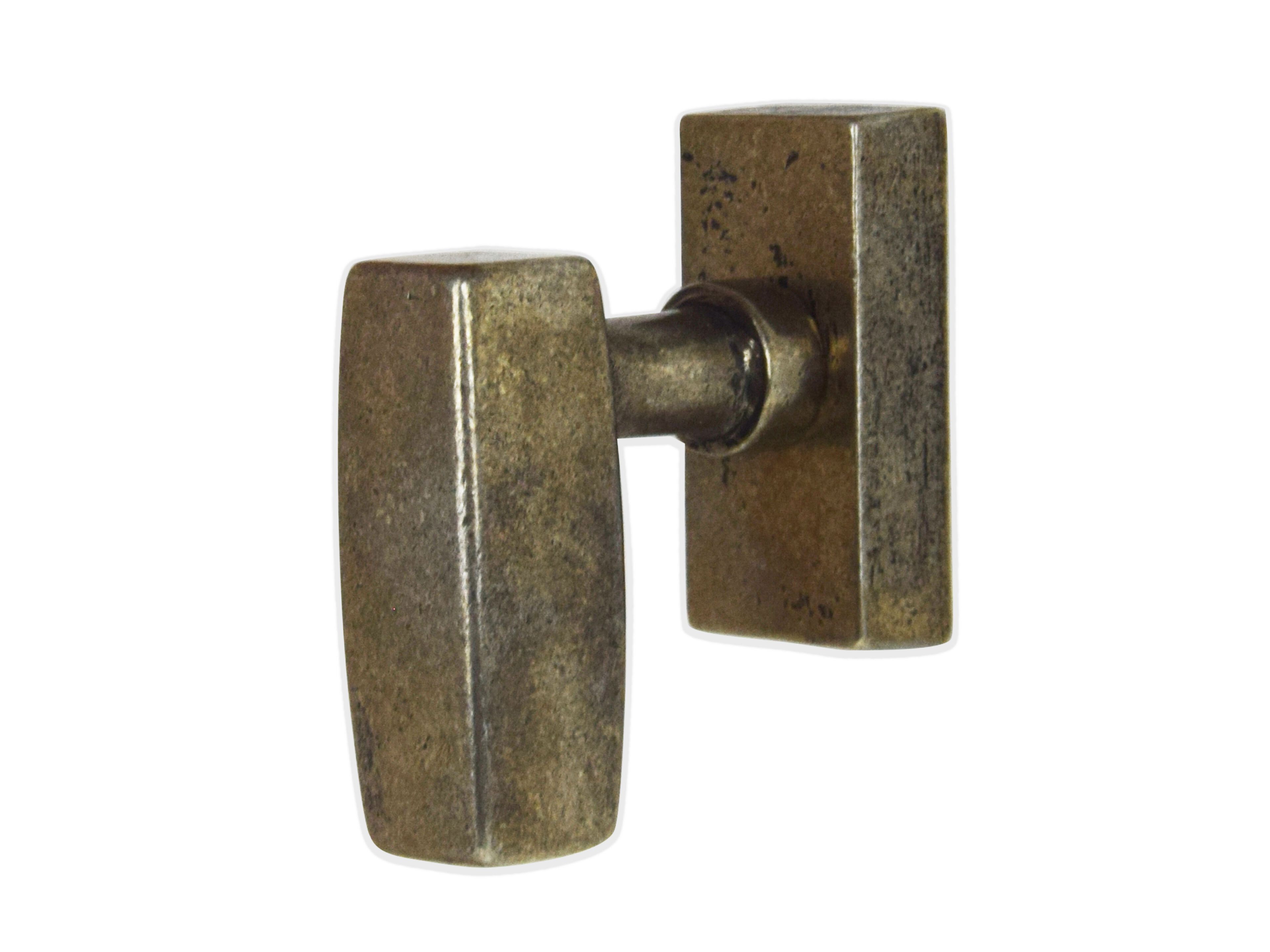 Бронзовая оконная ручка DK на розетке GIARA ART DESIGN-BRONZE Langhe ARCH-00017068 - Вид №3