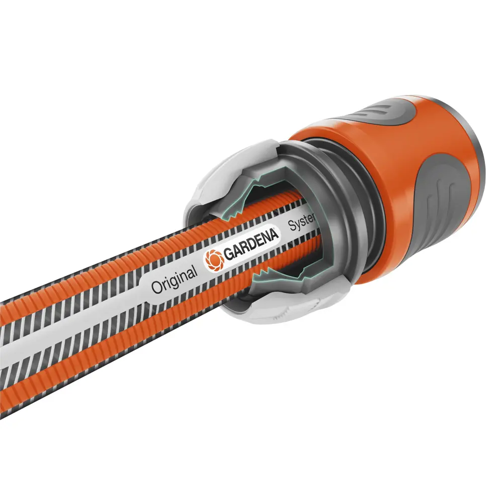 Шланг для полива GARDENA Армированный 1/2" 20 м ПВХ 88294345 STLM-2080013  - Вид №2