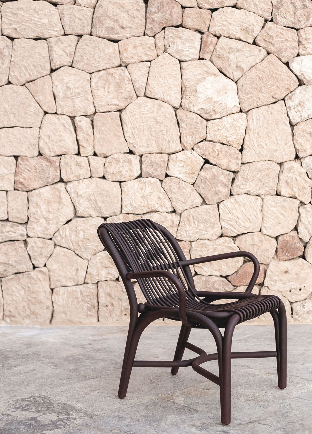 Кресло из ротанга с подлокотниками EXPORMIM Fontal ARCH-00030143 - Вид №4