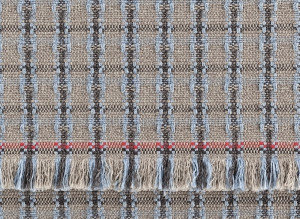 070764 Матрац GL Checks blue маленький GAN Garden Layers