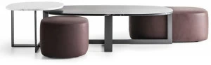 Molteni & C. Пуф из мягкой кожи Domino next