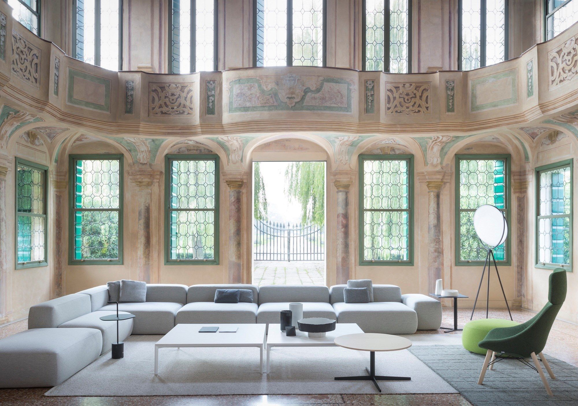 Тканевый съемный модульный угловой диван Lapalma ARCH-00017789 - Вид №1