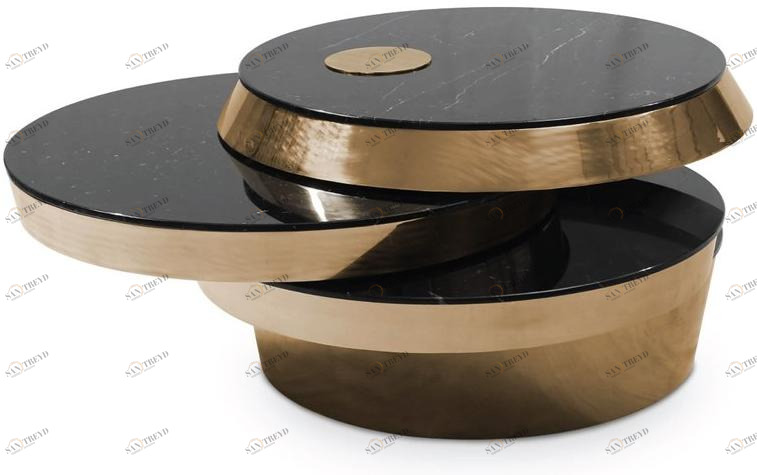 Essential Home Круглый журнальный столик для гостиной sun-id-1471668