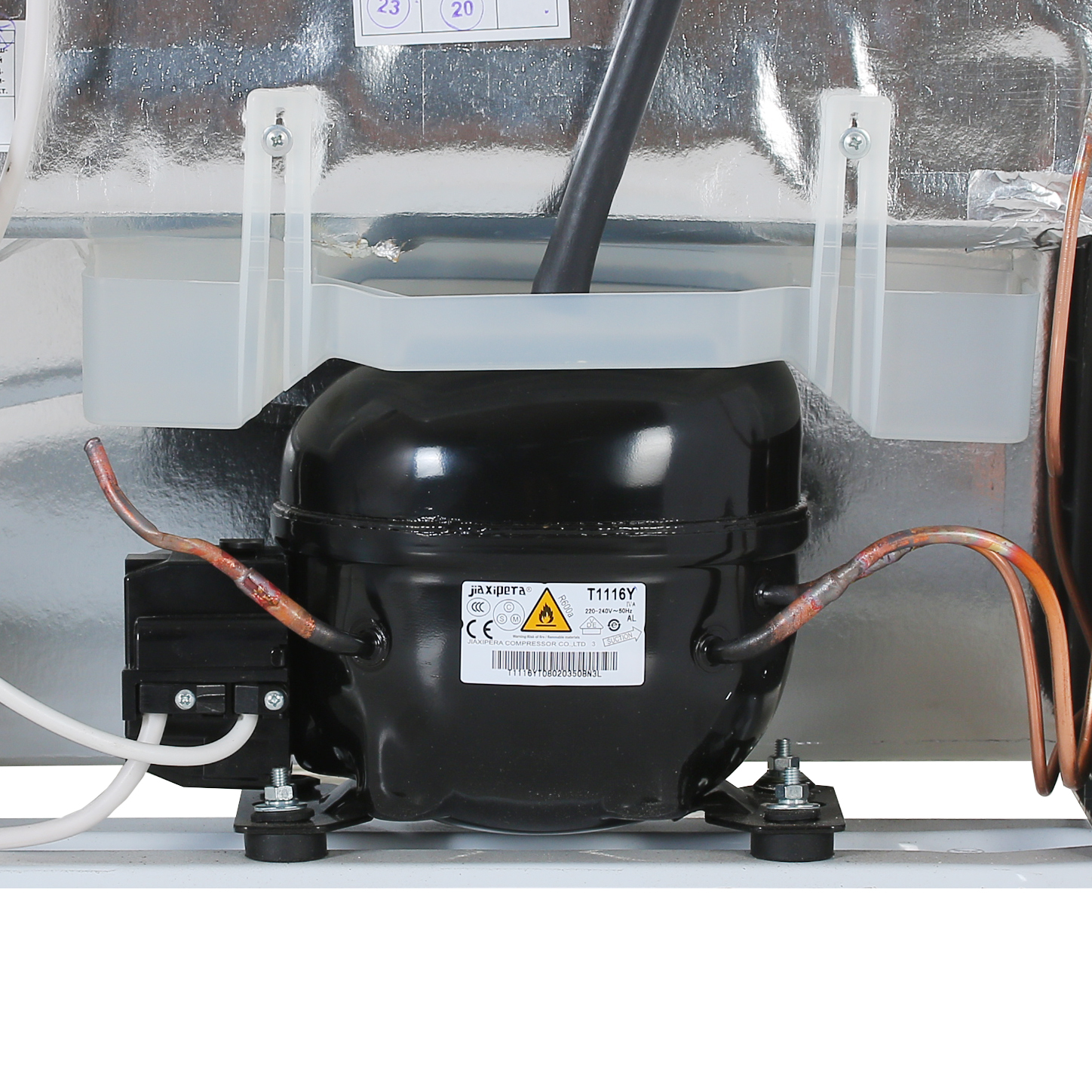 4721122 Холодильник с морозильником   DON R-290 NG серебристый STDN-0021667 - Вид №10