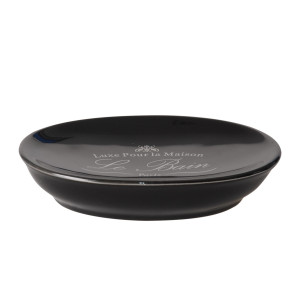 90623180 Мыльница SI35226 керамика цвет черный LE BAIN BLACK STLM-0312291 SIBO