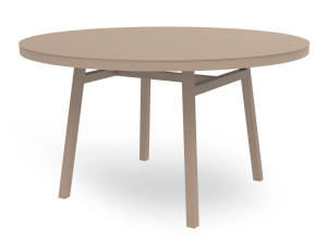 Круглый алюминиевый стол