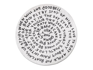 Ткань круглый ковер