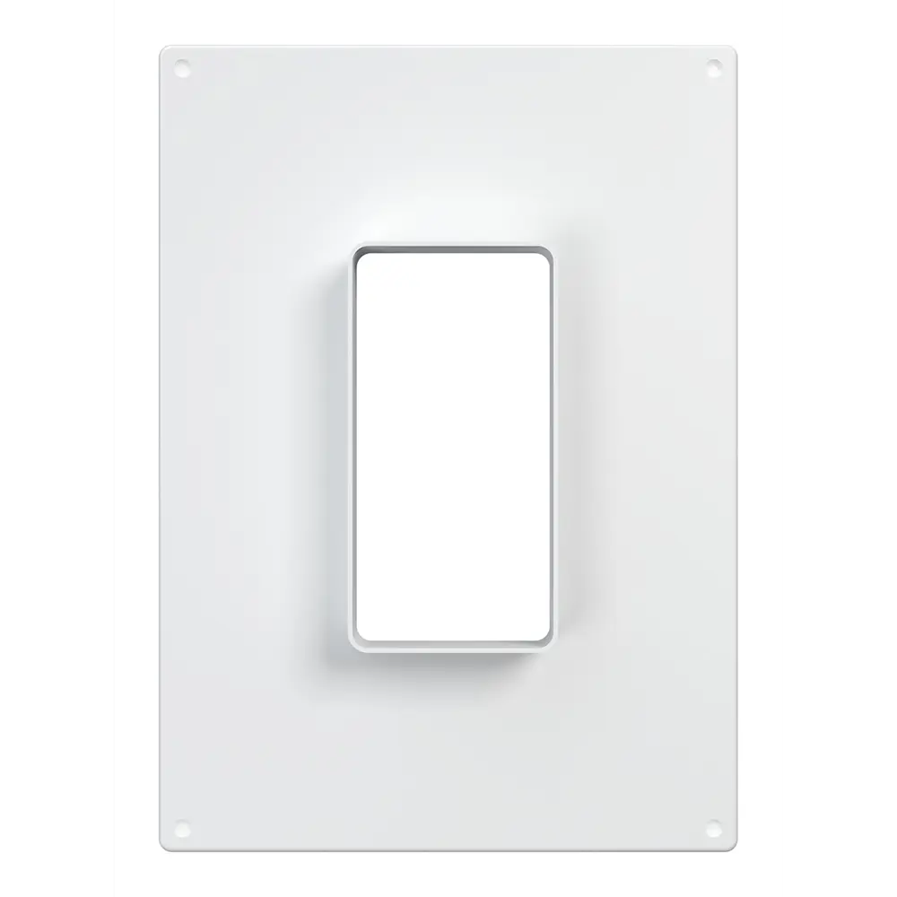 Площадка торцевая Era D120 мм пластик цвет белый STLM-2123136 - Вид №1