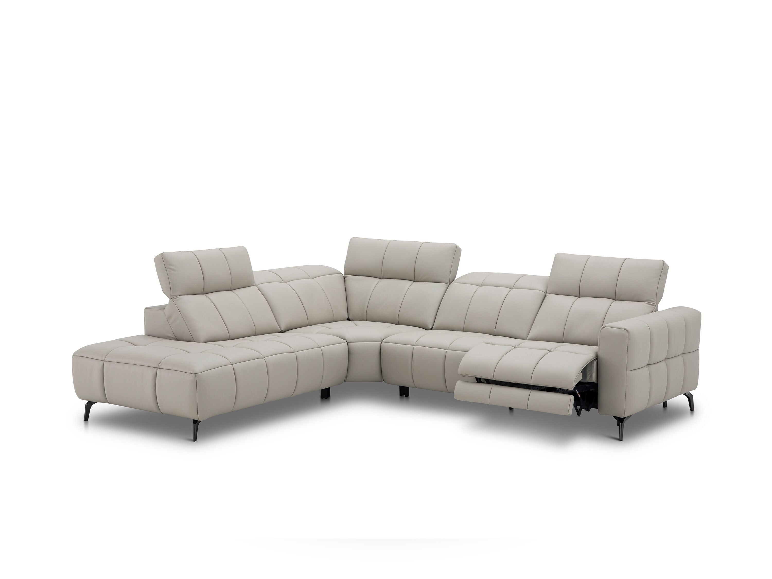 Кожаный угловой диван с электроприводом CAMPO DE' FIORI CL368 ARCH-00024566 - Вид №1