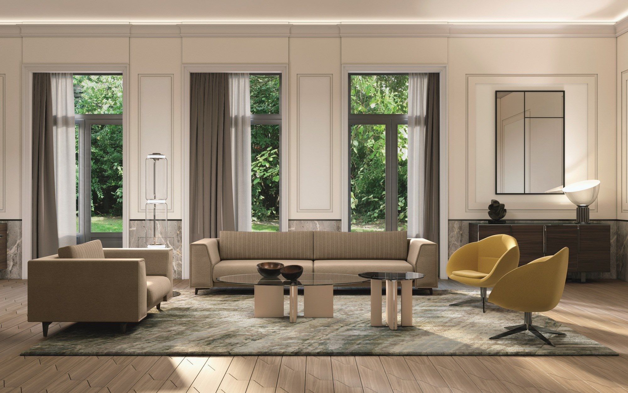 Ткань поворотный стул Arte Brotto Principe ARCH-00089839 - Вид №2