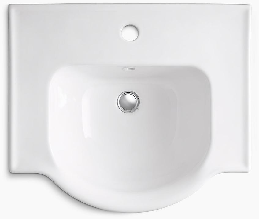 K-5265-1-NY Напольная раковина стоящая прямоугольная Kohler  - Вид №2