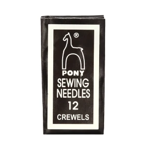 91383542 Иглы ручные для шитья и вышивания бисером Crewels с золотым ушком № 12 25 шт STLM-1068835