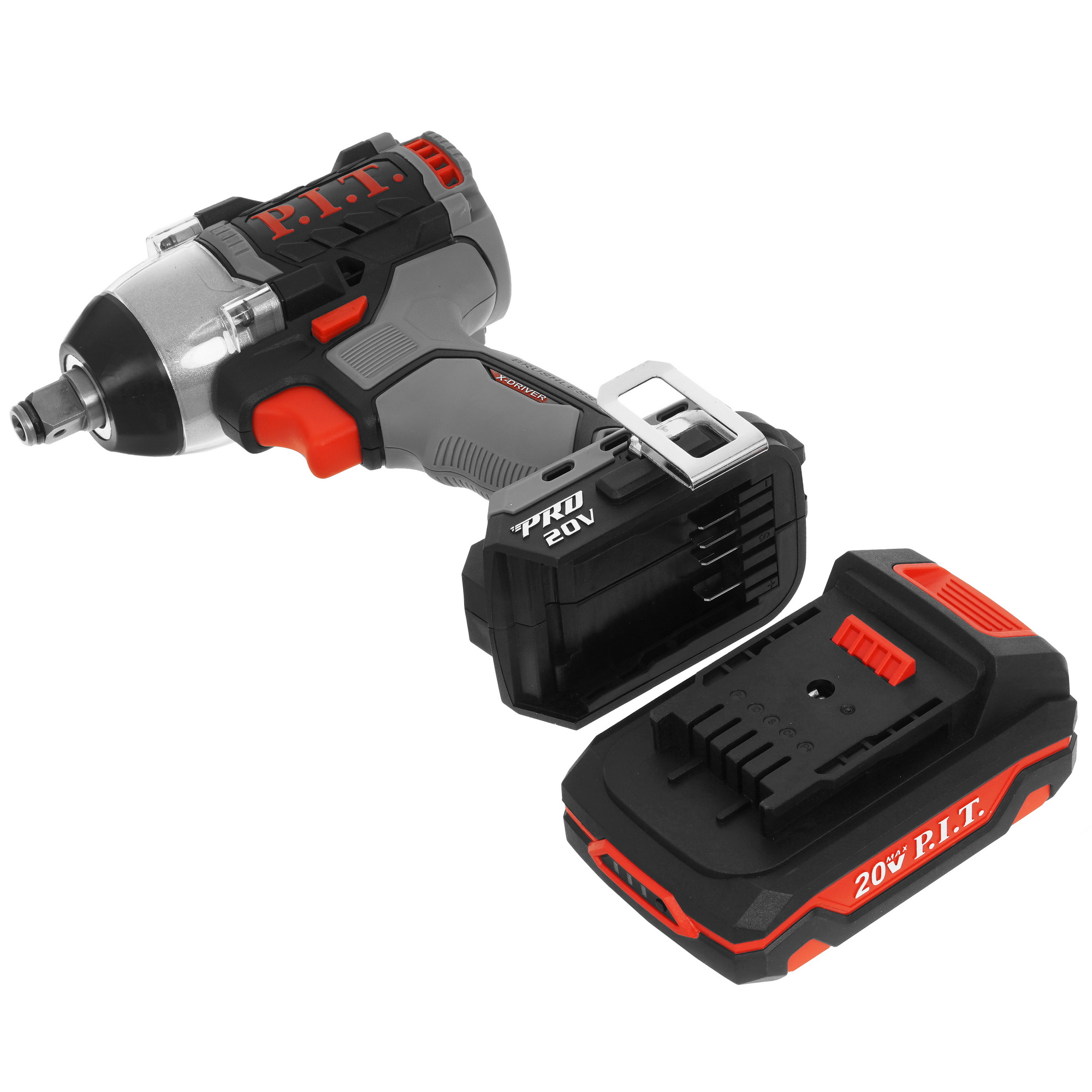 Гайковерт PIT PIW20H-300B/1 OnePower 20V 9086493 STDN-0056869 - Вид №5