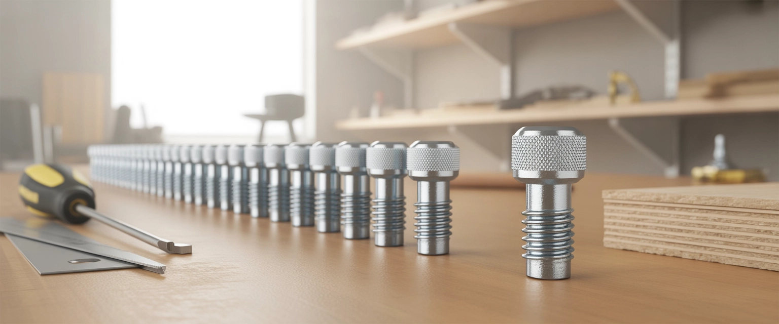 DIN 912: Минификсы для ЛДСП - Баннер категории