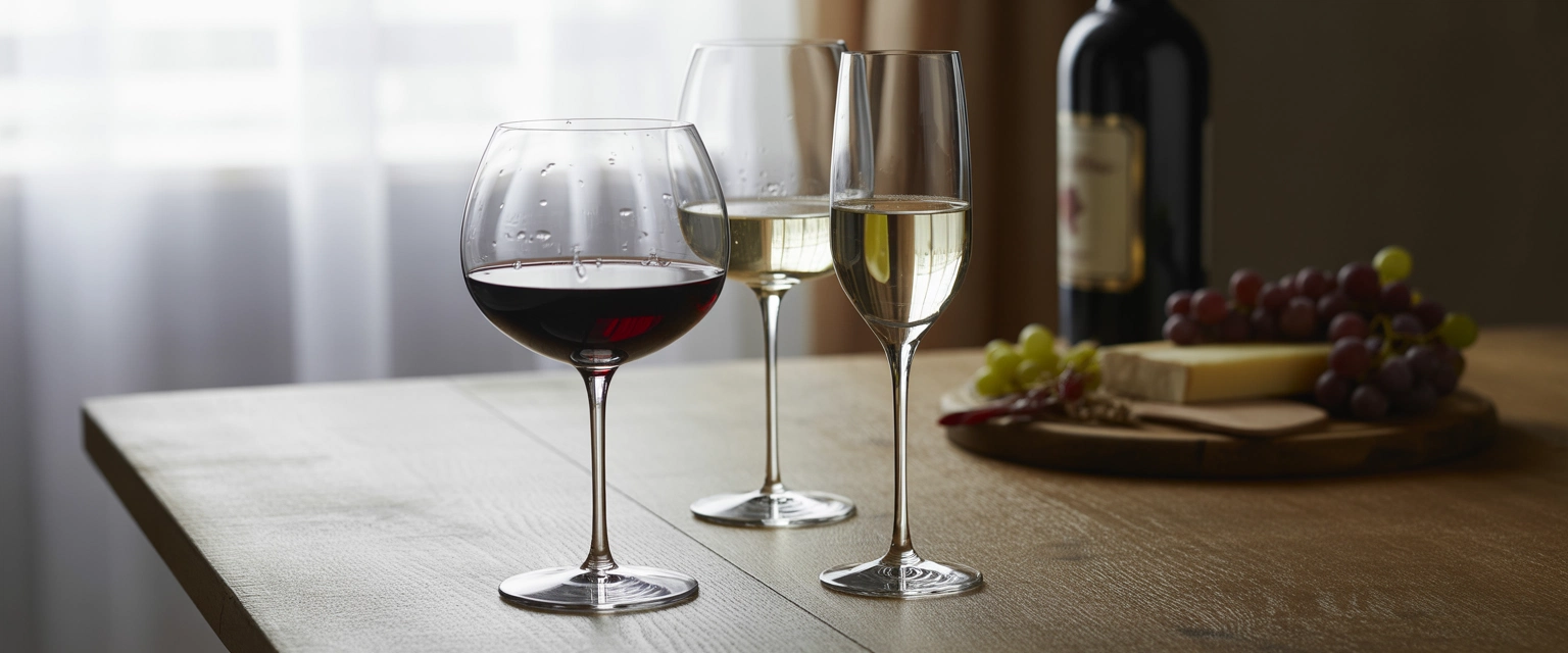 Бокалы и фужеры - Баннер категории