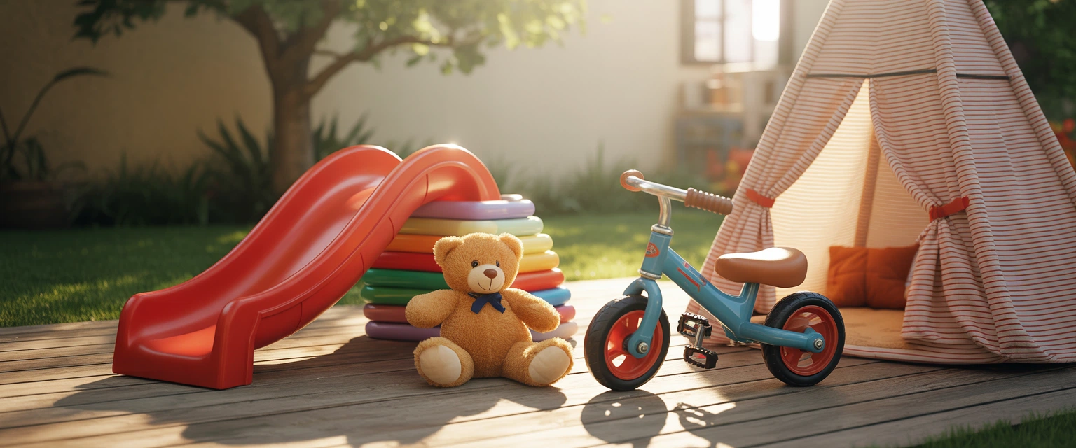 Детские товары для игр и отдыха - Баннер категории