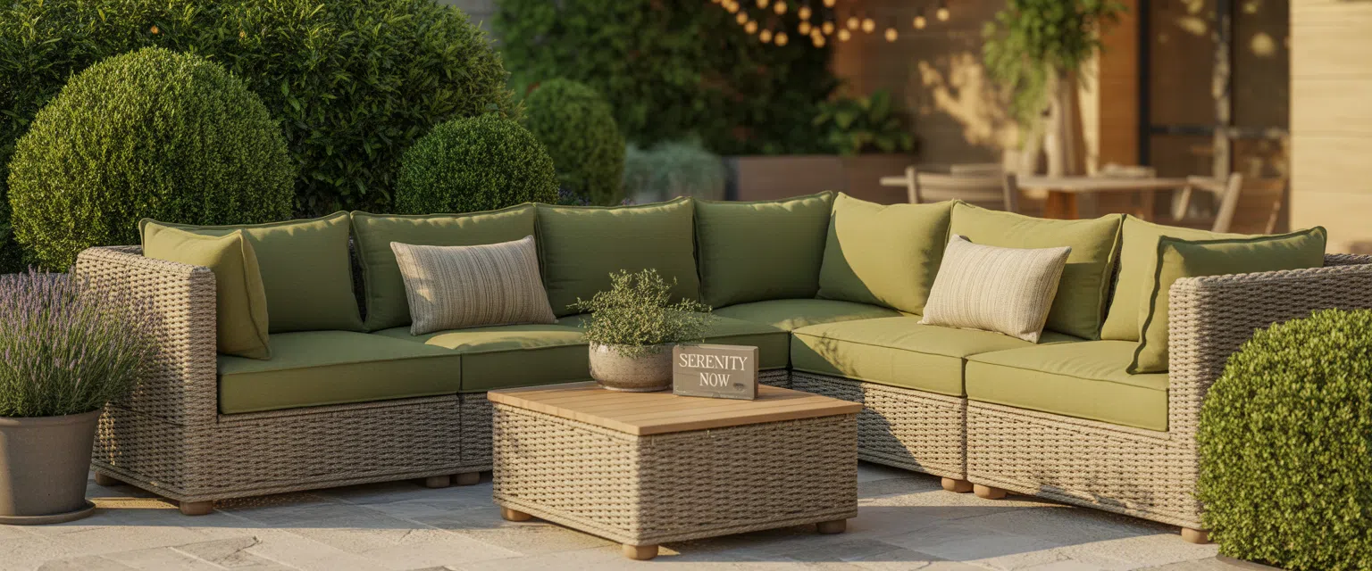 Диван садовый модульный - Баннер категории