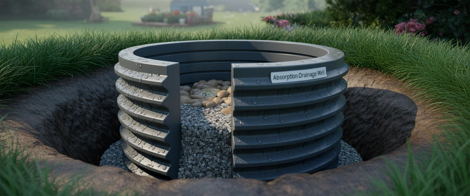 Дренажные колодцы поглотительные (без дна, для фильтрации в грунт) - Баннер категории