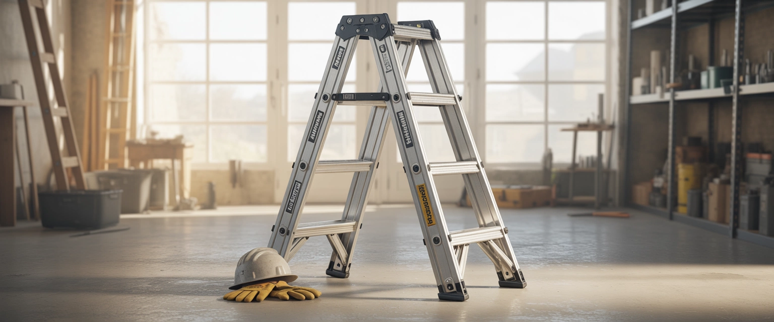 Двухсекционные лестницы (шарнирные) - Баннер категории