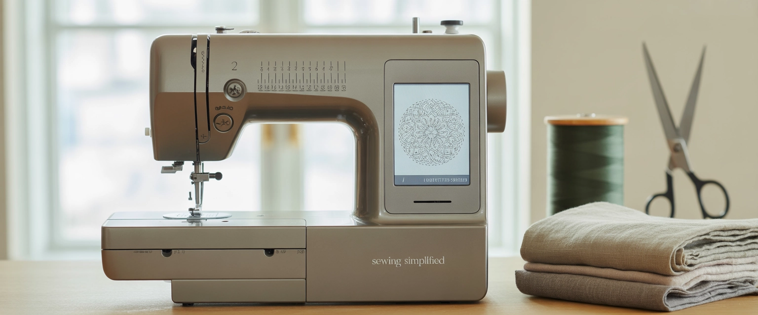 Электронная швейная машина - Баннер категории