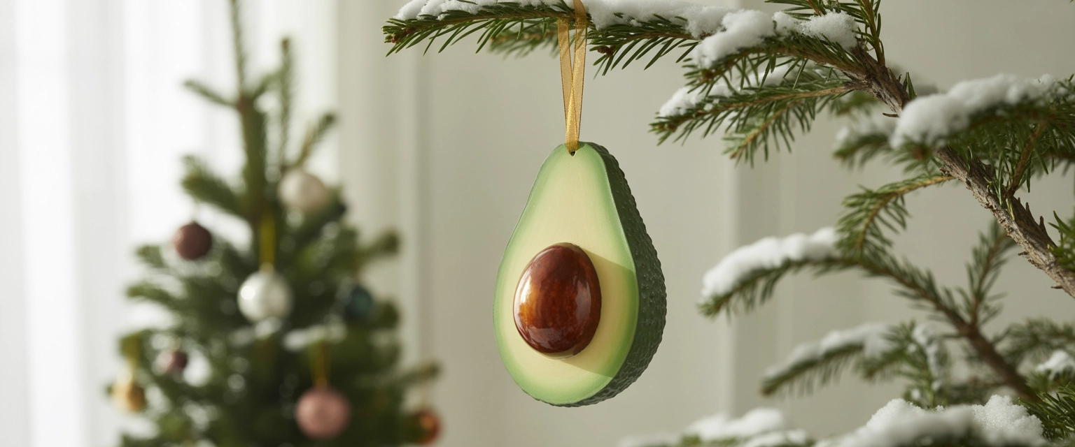 Елочная игрушка Авокадо - Баннер категории
