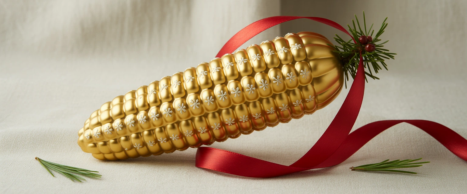 Елочная игрушка Кукуруза - Баннер категории