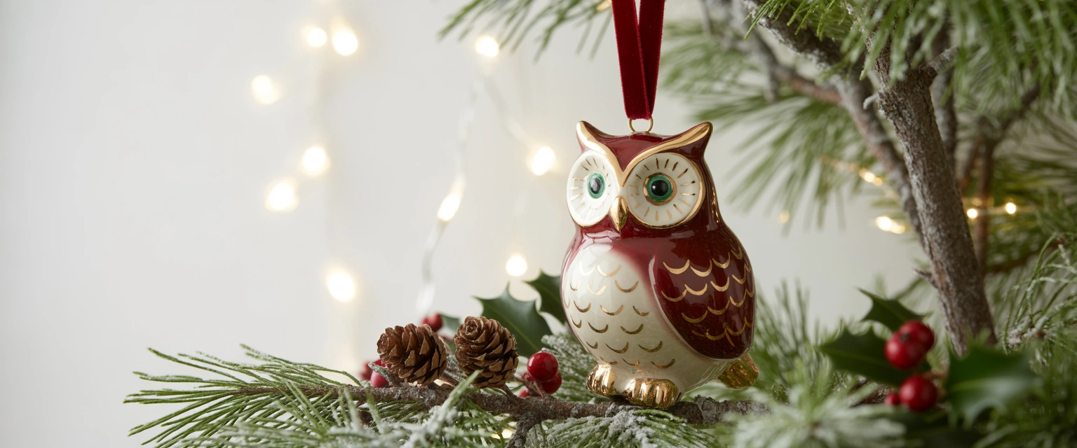 Елочная игрушка Сова - Баннер категории