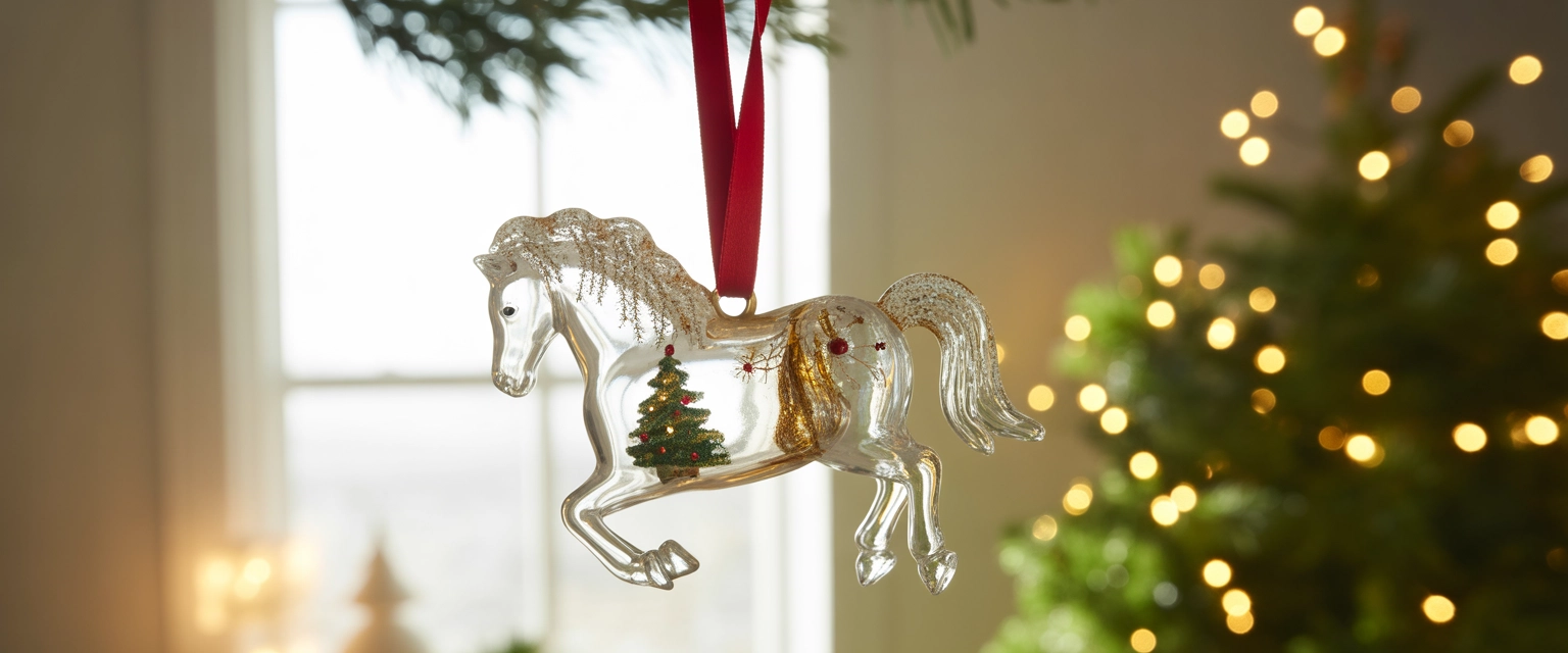 Елочные игрушки Лошадка - Баннер категории