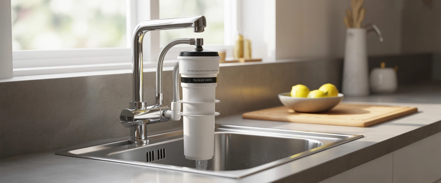 Фильтрующие системы под мойку - Баннер категории