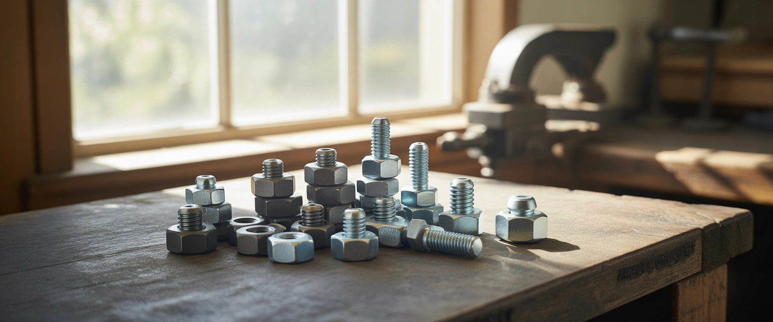 Гайки шестигранные и барашк - Баннер категории