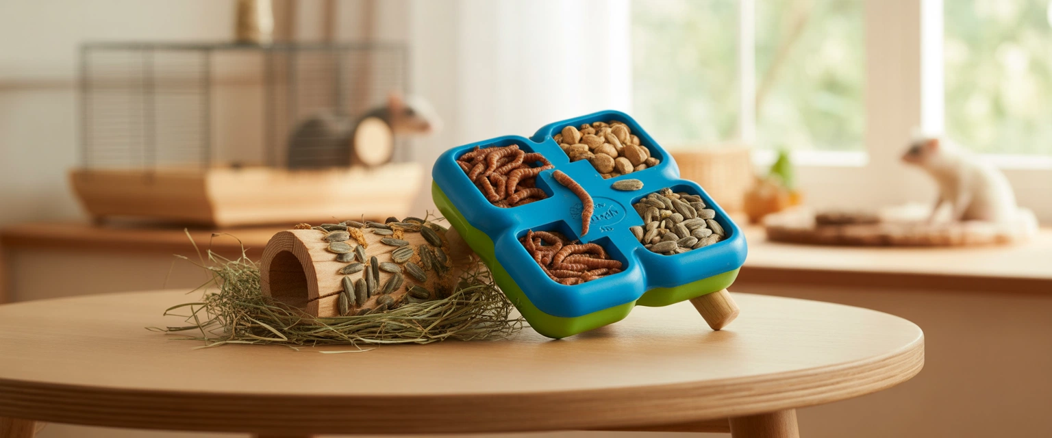 Игрушки для лакомств для хорьков и грызунов - Баннер категории