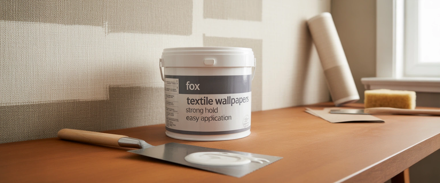 Клеи для текстильных обоев - Баннер категории