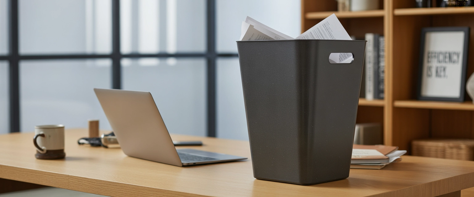 Корзина для бумаг - Баннер категории