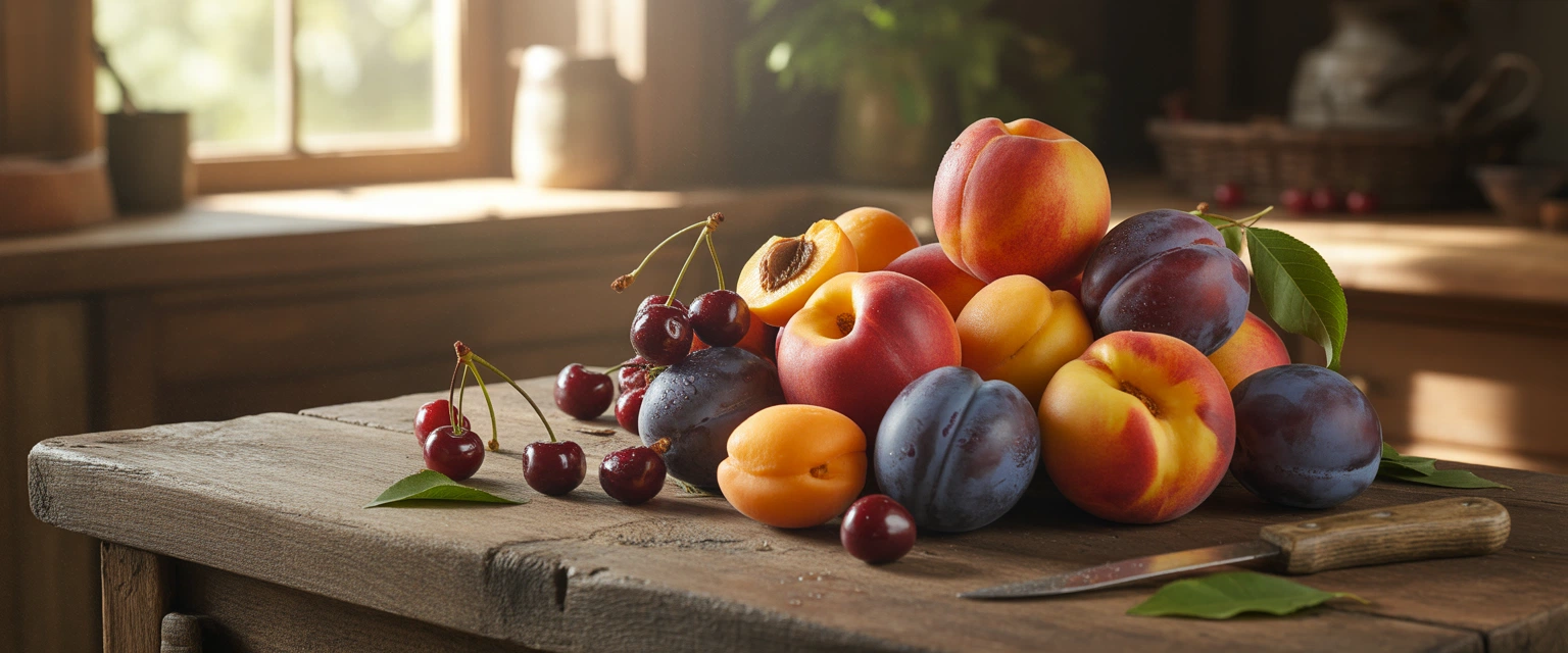 Косточковые фрукты - Баннер категории